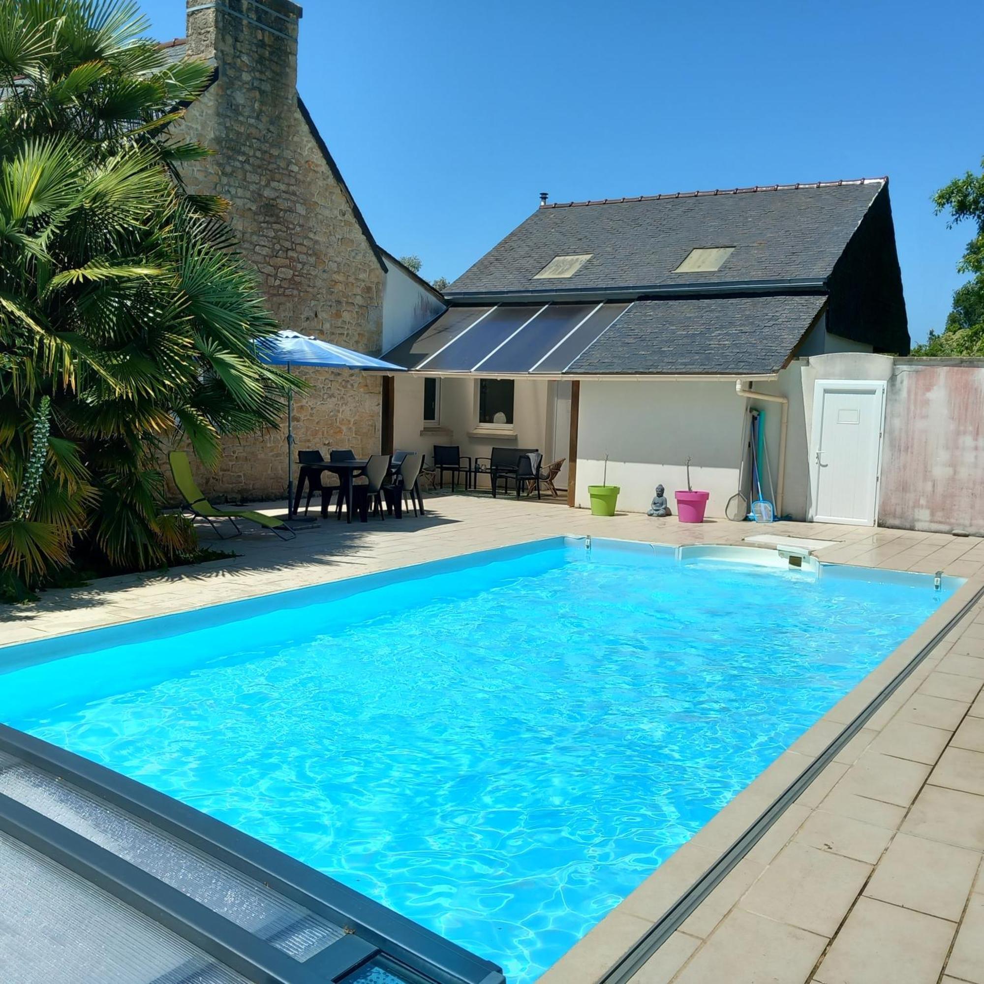 Villa La Demoiselle du Finistère Plobannalec Esterno foto